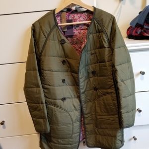 NWT J.CREW reversible puffer jacket in Liberty